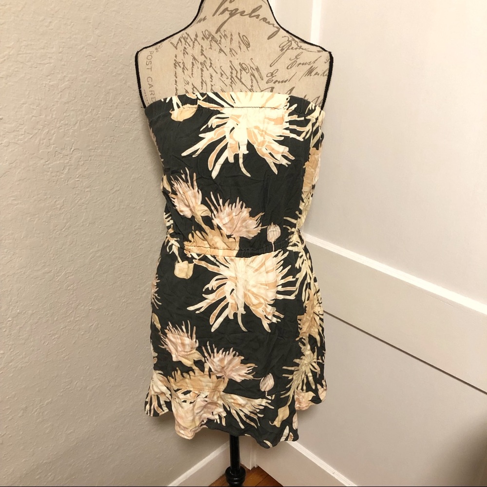 Anthropologie Cloth & Stone Strapeless Dress